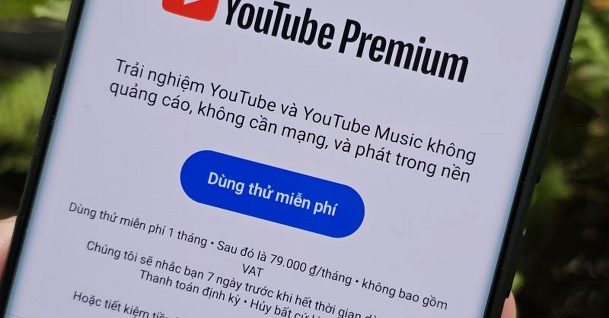 Những ai đủ các điều kiện sau được mua YouTube Premium giảm 50%