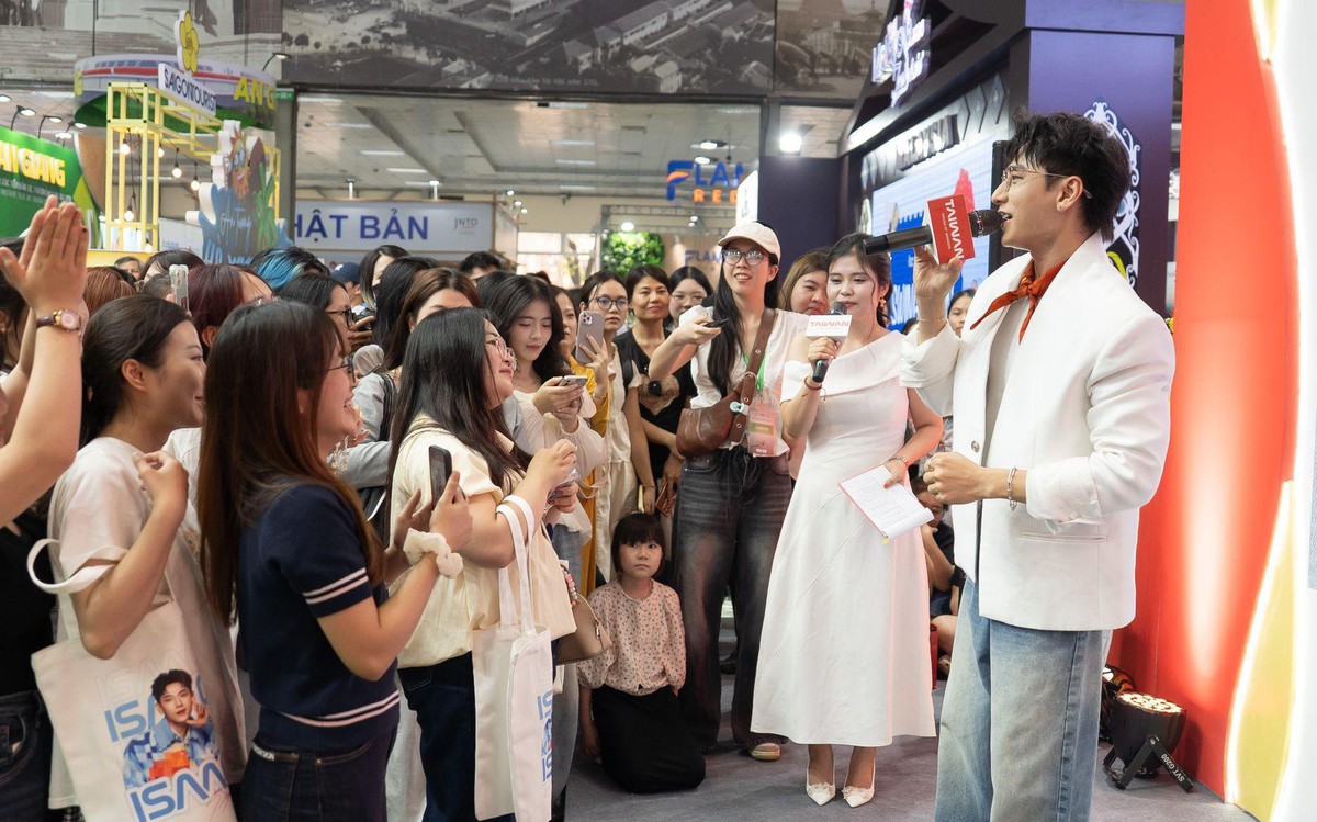 Gian hàng Đài Loan tại VITM 2026: Hành trình văn hóa cùng Đại sứ Isaac