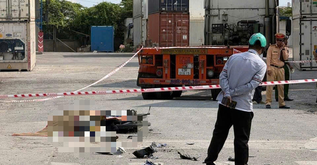 Va chạm xe đầu kéo, nam sinh viên tử vong tại chỗ
