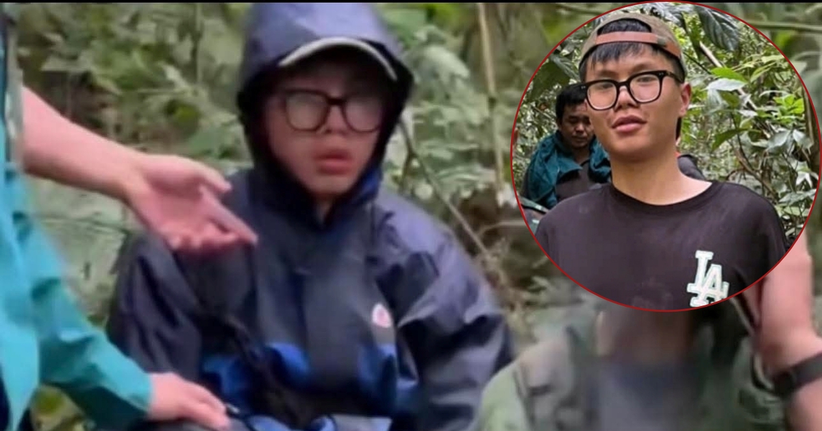 Nam sinh 19 tuổi bị mất tích khi leo núi Tam Đảo nói gì sau 37 giờ lạc trong rừng?