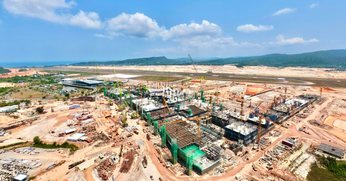 Chưa từng có trong lịch sử hàng không Việt Nam, Sun Group lập kỷ lục tiến độ thi công "thần tốc" một hạng mục trong đại công trình phục vụ APEC 2027