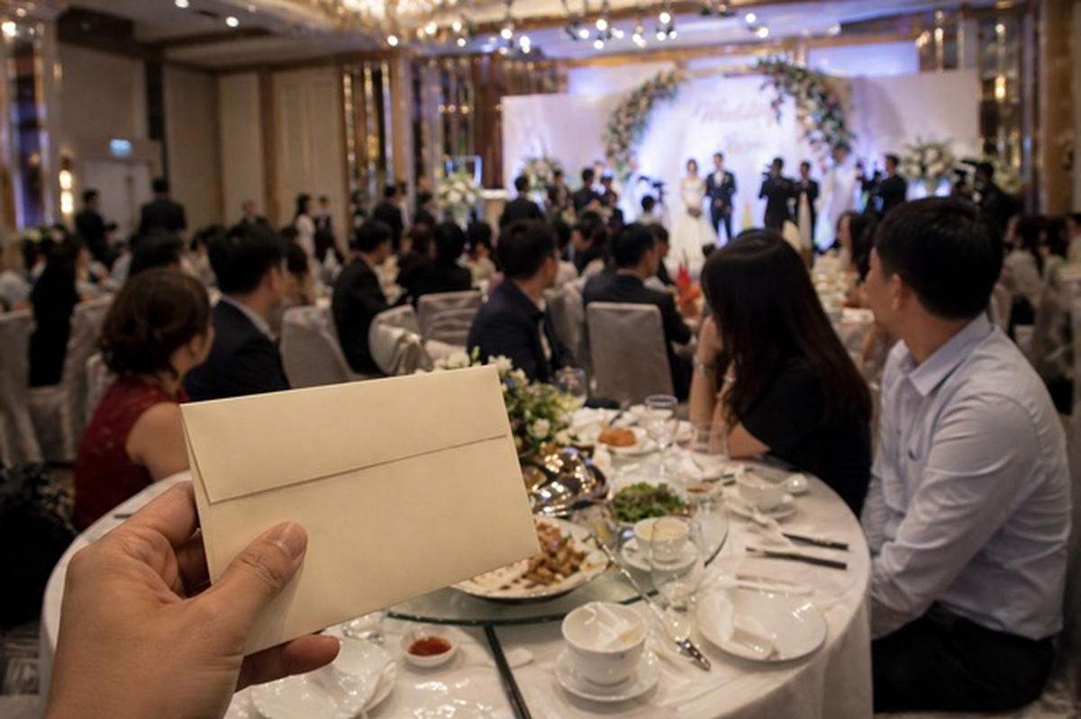 Đi đám cưới ở khách sạn mừng 1 triệu đồng, câu nói khiến khách “nghẹn họng” về úp mì tôm ăn tối
