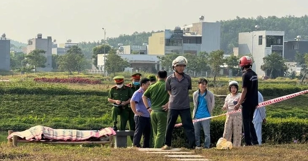 Phát hiện thi thể bé gái 15 tuổi dưới hồ sinh thái khu dân cư ở Quảng Ngãi