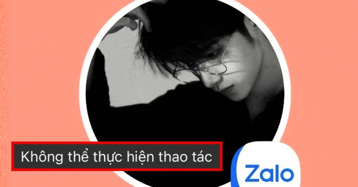 Zalo chặn chụp màn hình ảnh đại diện