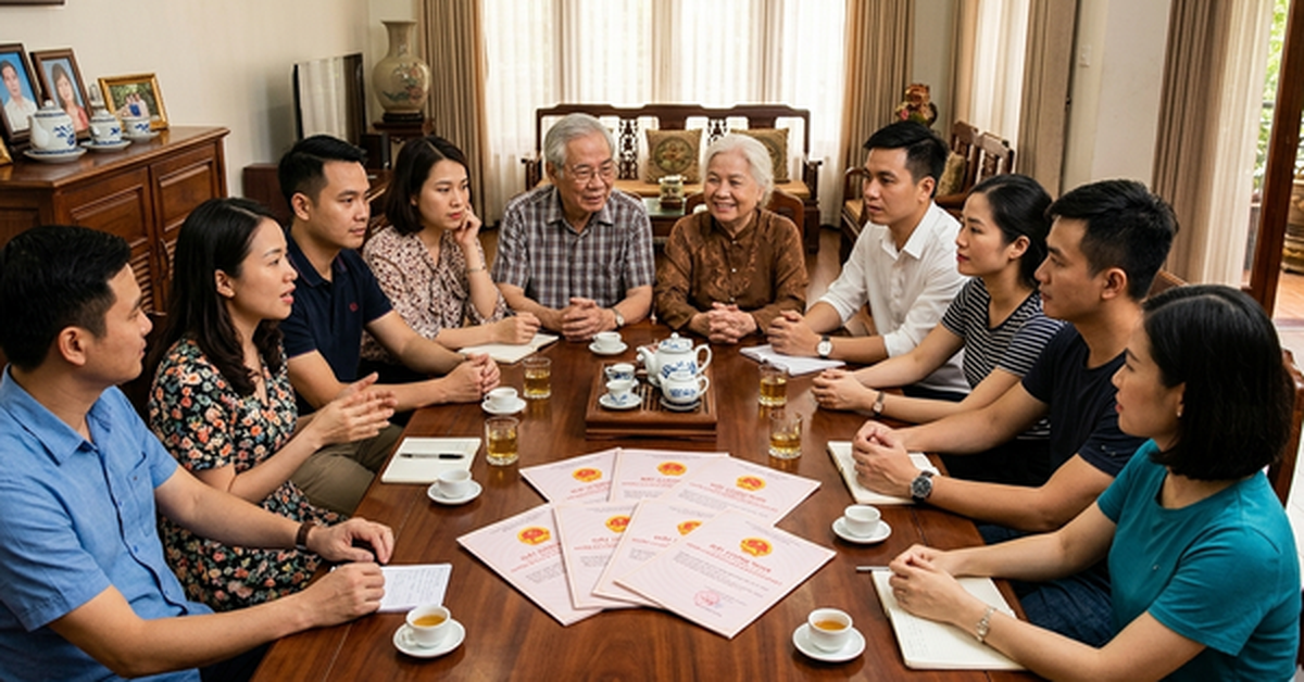 Ngày về nhận “tiền hỗ trợ”, tôi chết lặng khi mẹ chồng lôi ra cả xấp sổ đỏ, phát đều cho 8 người, dâu rể như nhau