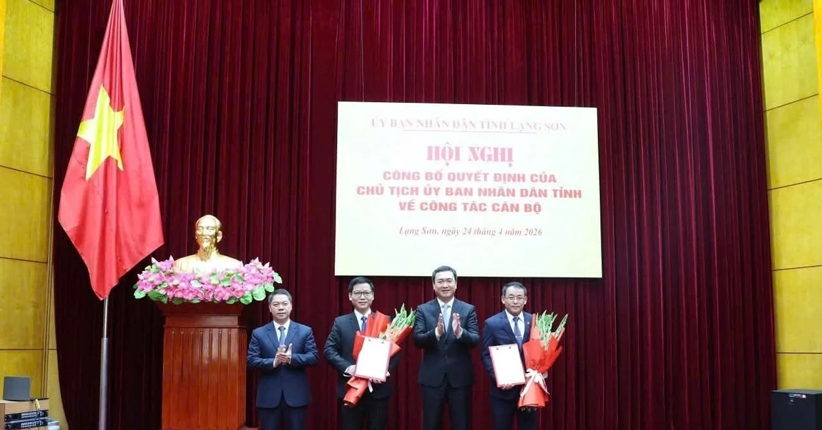 Lạng Sơn điều động, bổ nhiệm 2 Giám đốc Sở