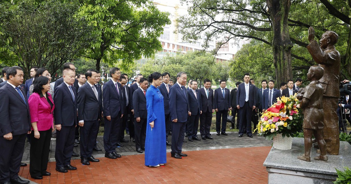 Ngôi trường Tổng Bí thư, Chủ tịch nước Tô Lâm cùng Phu nhân mới thăm: Nhiều nhân vật nổi tiếng từng học