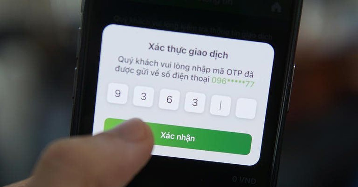 Công an đã tìm ra nguyên nhân lừa đảo biết được mã OTP gửi về số điện thoại cá nhân để rút tiền trong tài khoản ngân hàng