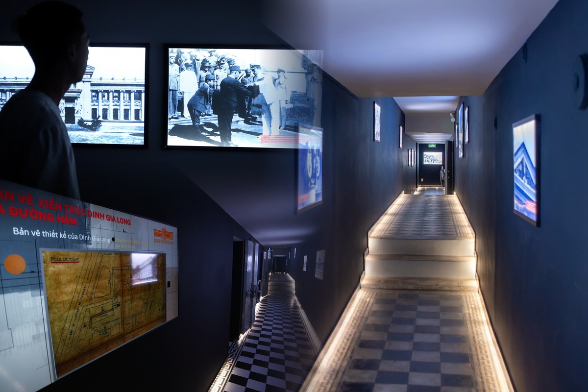 Cận cảnh hầm bí mật trong dinh thự 136 ở TP.HCM