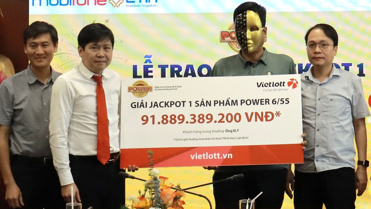 Đang chuẩn bị bữa tối, doanh nhân nhận tin trúng độc đắc 92 tỷ đồng