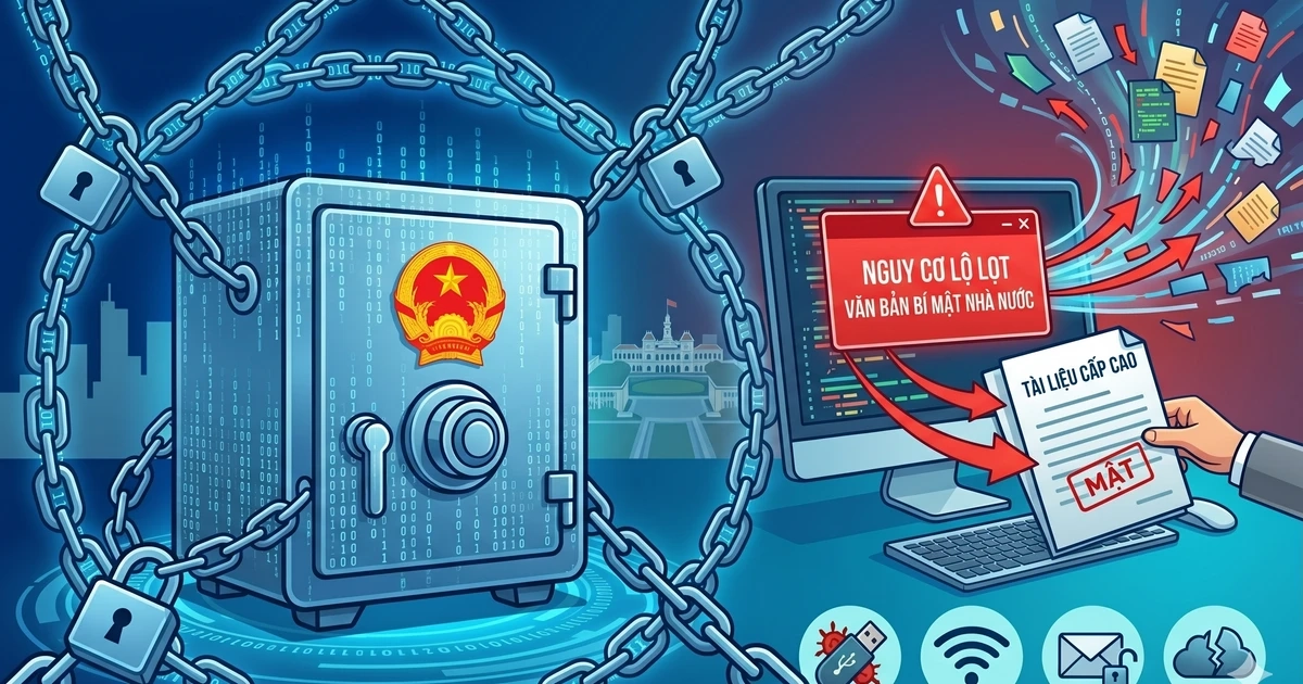 Hà Nội: Còn tình trạng chia sẻ tài liệu bí mật Nhà nước qua mạng xã hội