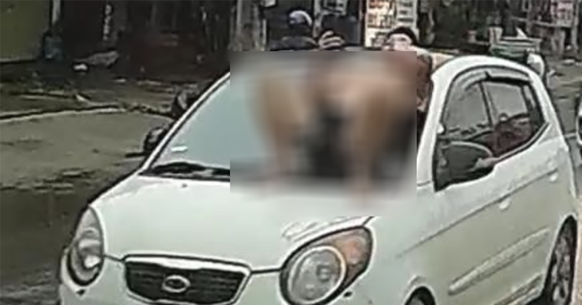 Xác minh clip người đàn ông cởi trần nằm trên nắp capo ô tô đang chạy ở Hà Nội