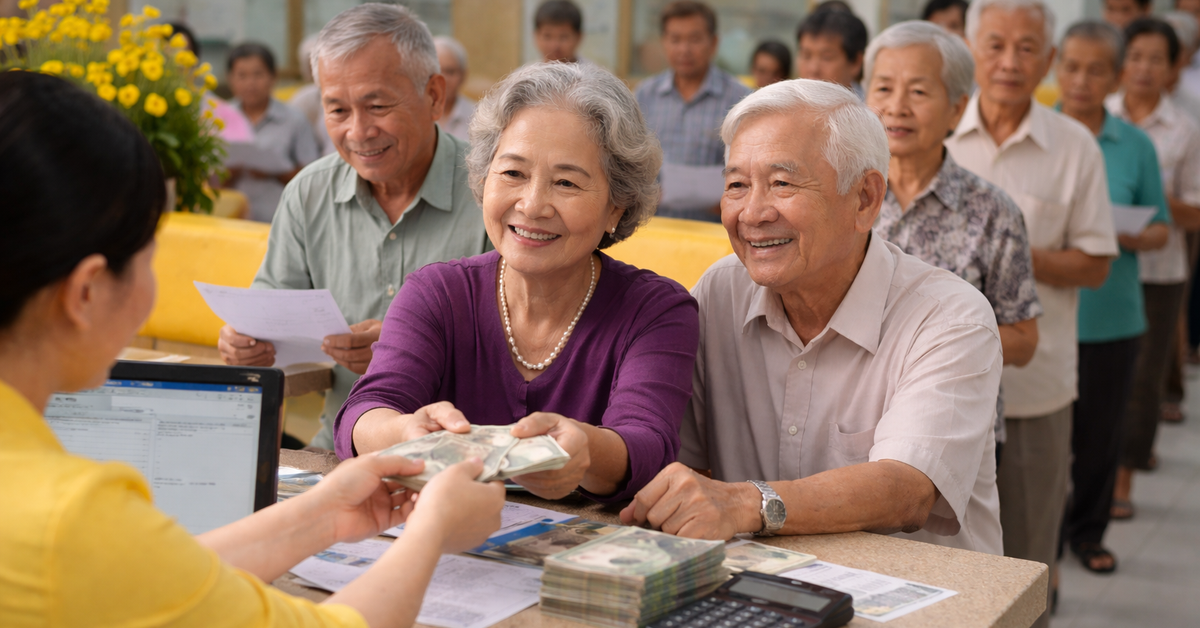 Tin vui: Từ 1/7, trợ cấp hàng tháng thấp nhất sẽ tăng thêm 8%