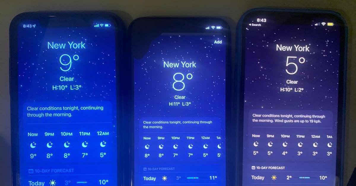 Cảnh báo thời tiết trên iPhone: Người dùng cần lưu ý
