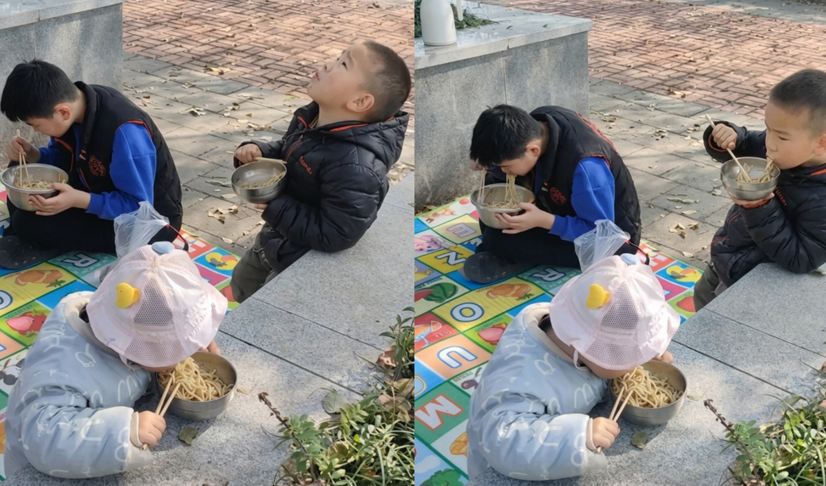 Đưa 3 con đi picnic với bát mì trắng, người mẹ bị chỉ trích "nghèo còn bày đặt" và sự thật khiến nhiều người im lặng