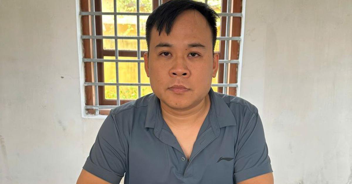 Bắt Hà Văn Huynh (SN 1990) vì tài khoản nhận 2 tỷ đồng/ngày