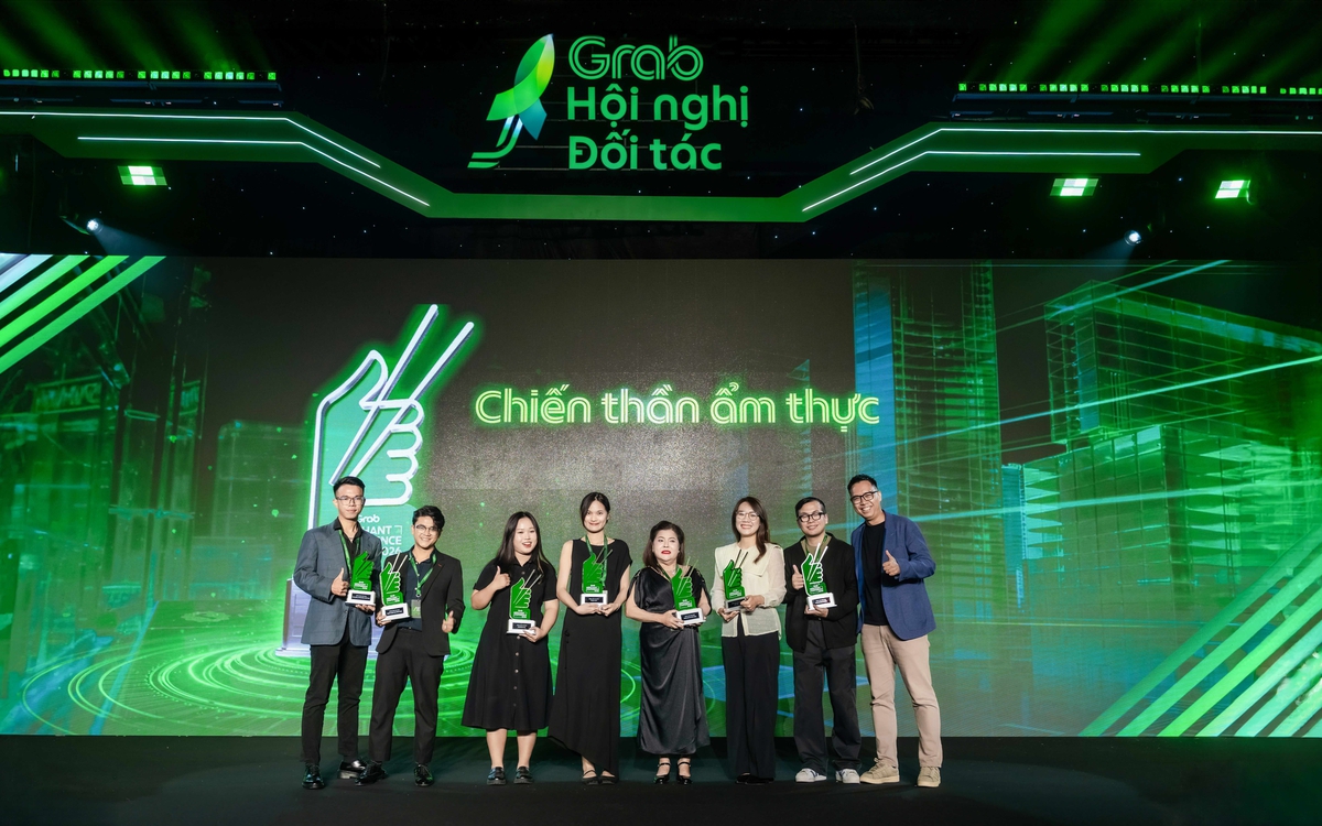 Grab vinh danh đối tác thương nhân tại Hội nghị Nhà hàng và Đối tác năm thứ 3 liên tiếp