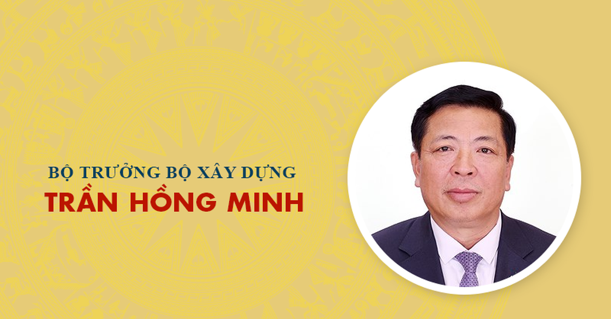 Infographic: Sự nghiệp Bộ trưởng Bộ Xây dựng Trần Hồng Minh