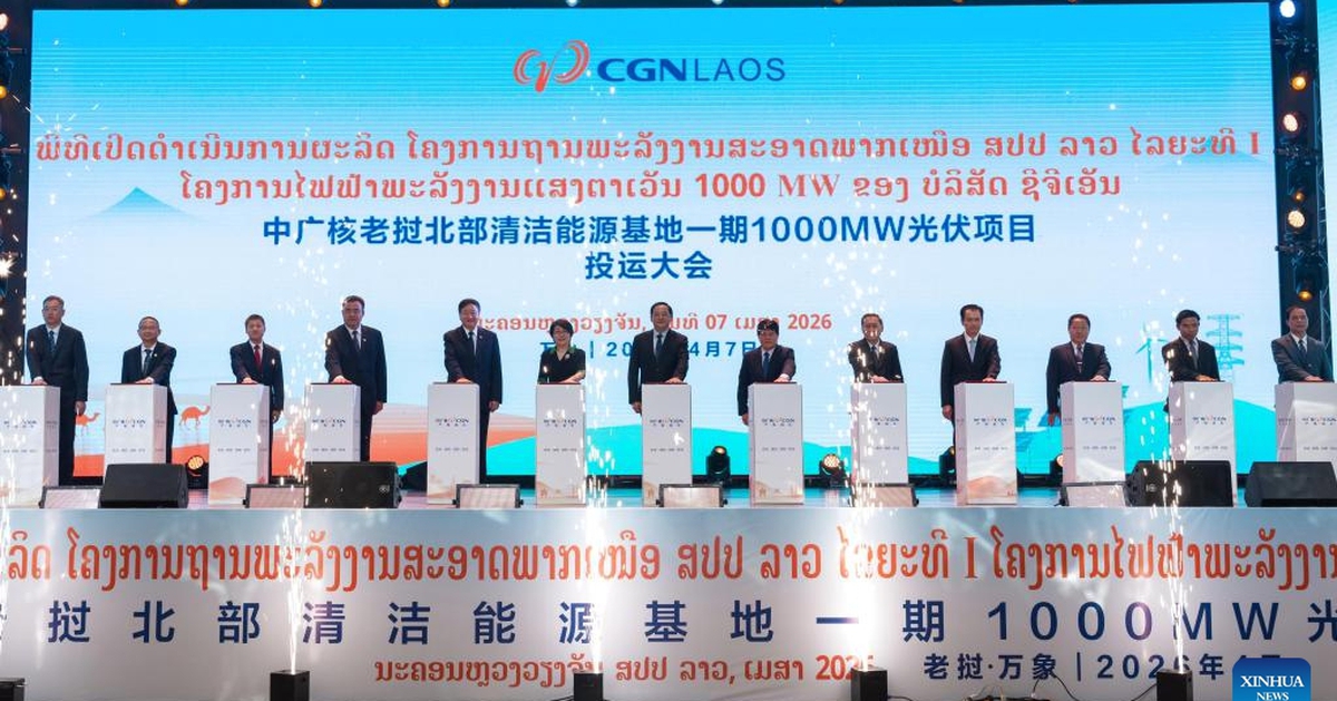 Siêu dự án lớn nhất Đông Nam Á chính thức vận hành tại Lào: Trung Quốc đóng vai trò then chốt