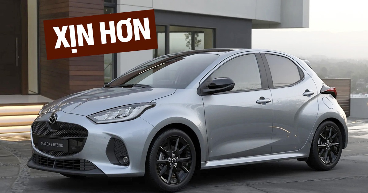 Mazda2 2026 ra mắt: Thêm tiện nghi và tính năng ADAS, động cơ hybrid 1.5L từ Toyota