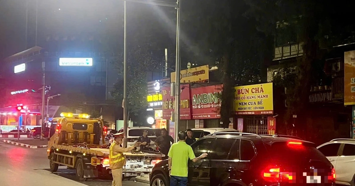 Hà Nội: Phát hiện nhiều tài xế ô tô vi phạm nồng độ cồn ở mức cao