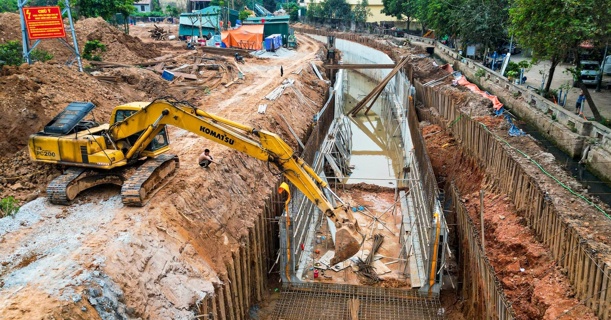 Lộ diện tuyến kênh gần 8km giúp giảm ngập, bổ cập nước sông Tô Lịch