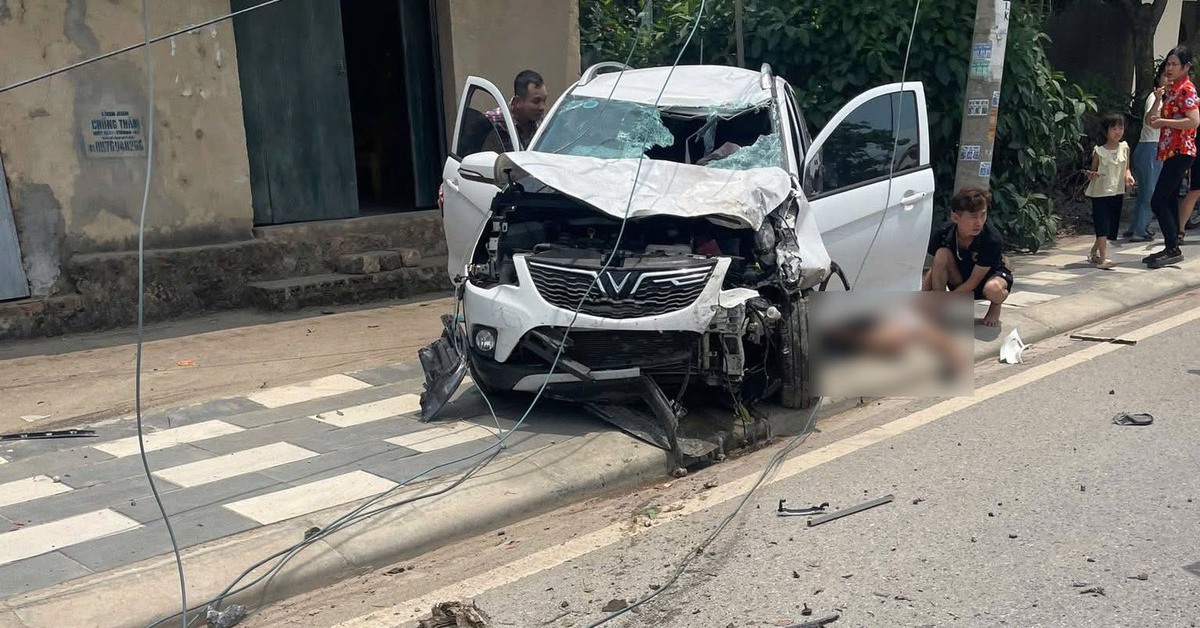Tài xế ô tô có nồng độ cồn gây tai nạn khiến 2 vợ chồng đi xe máy thương vong