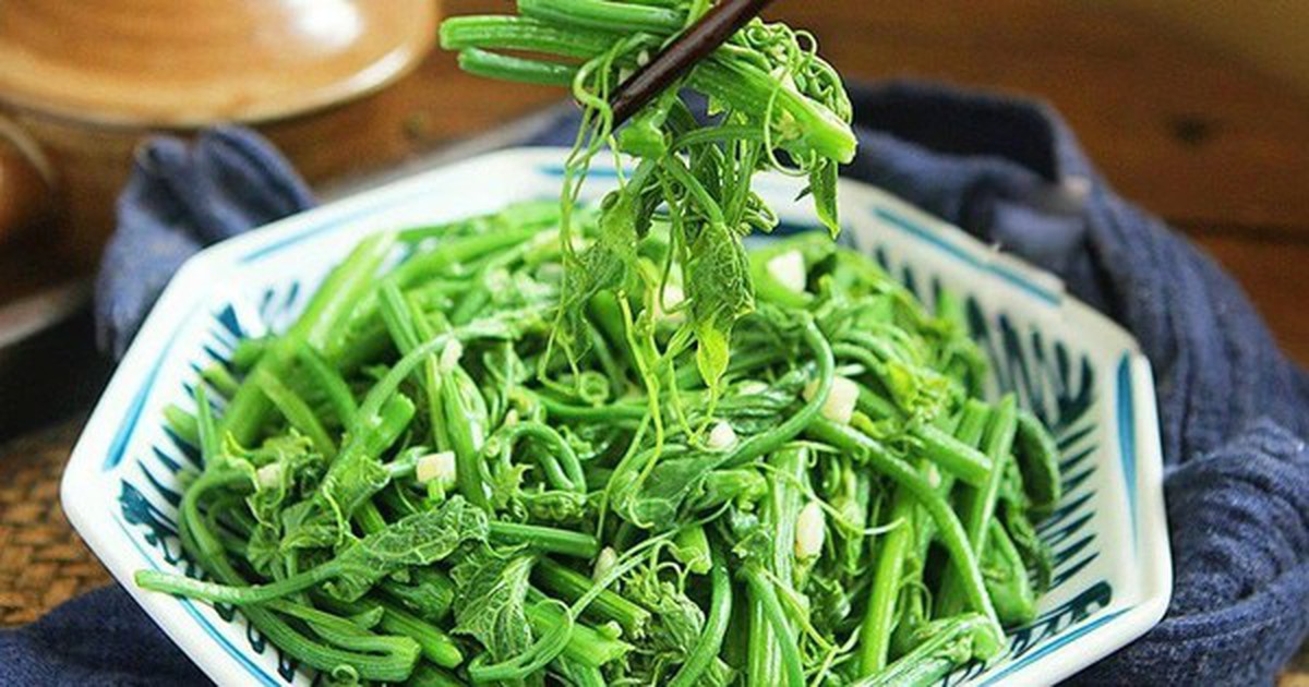 Loại rau dân dã là 