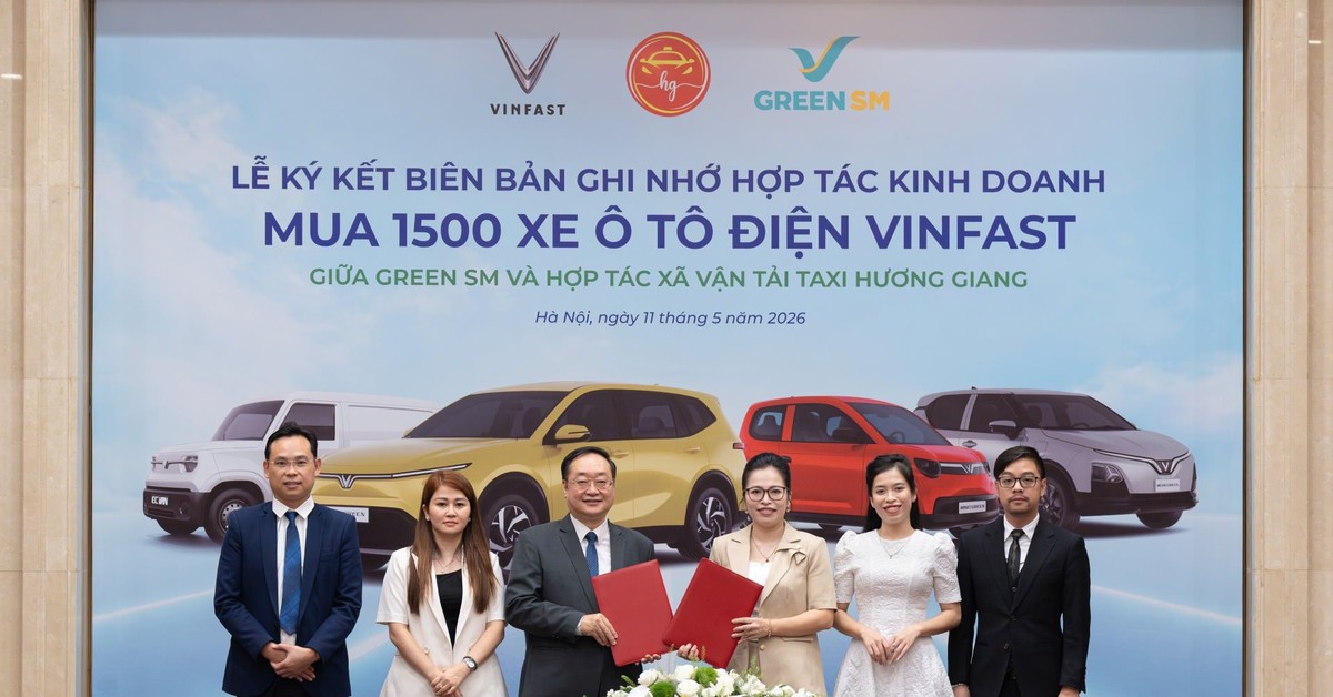 Một "khách sộp" vừa chốt đơn 1.500 ô tô điện VinFast của tỷ phú Phạm Nhật Vượng