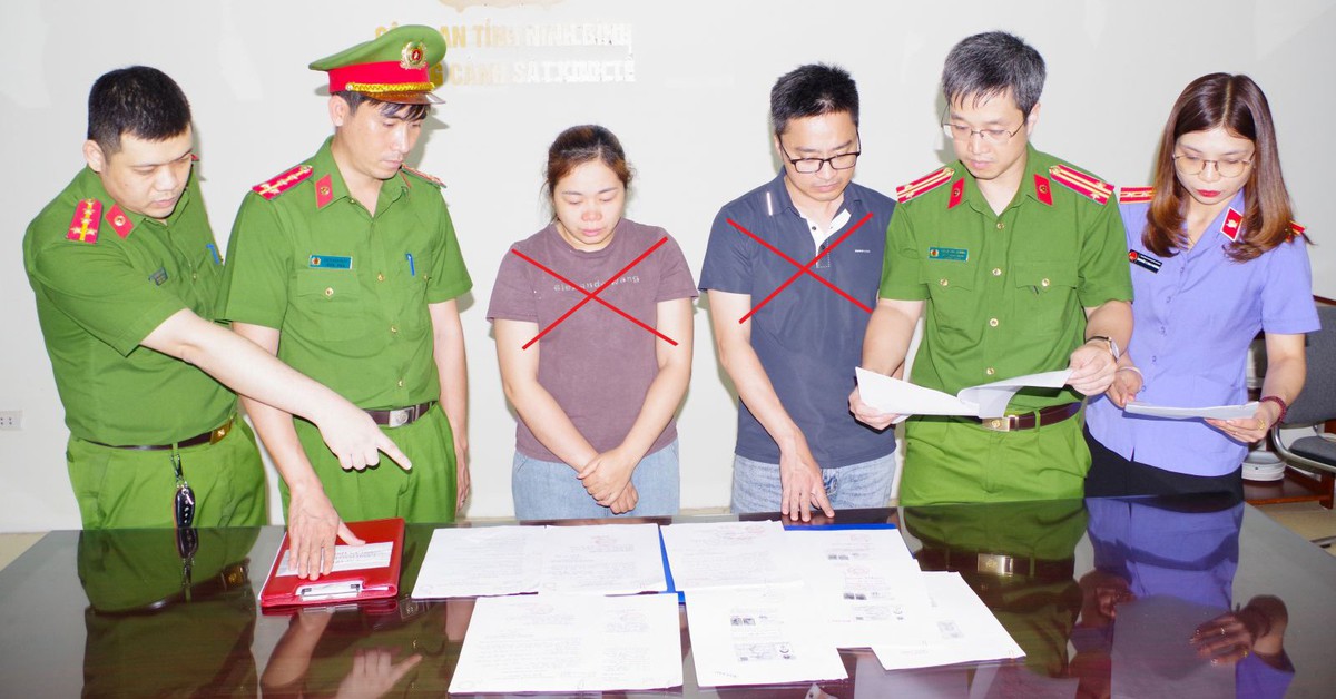 Bắt kế toán Lê Thị Lan Anh và sale Nguyễn Tư Duy