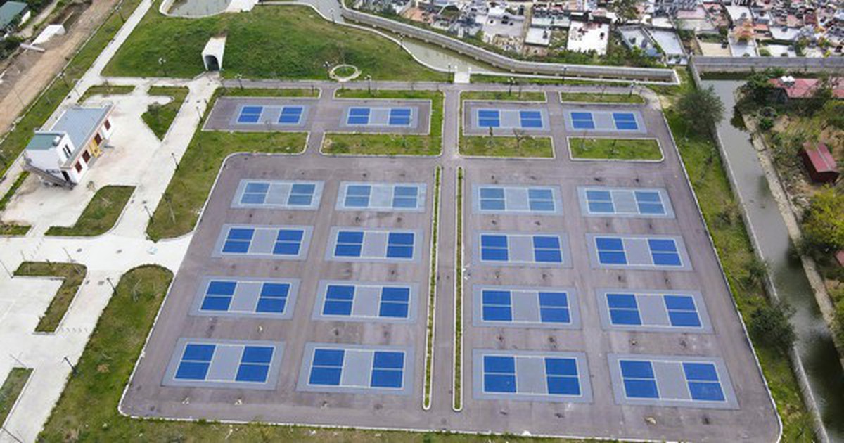 Thanh Hóa phản hồi vụ 20 sân Pickleball ở Khu lưu niệm đồng bào miền Nam tập kết ra Bắc