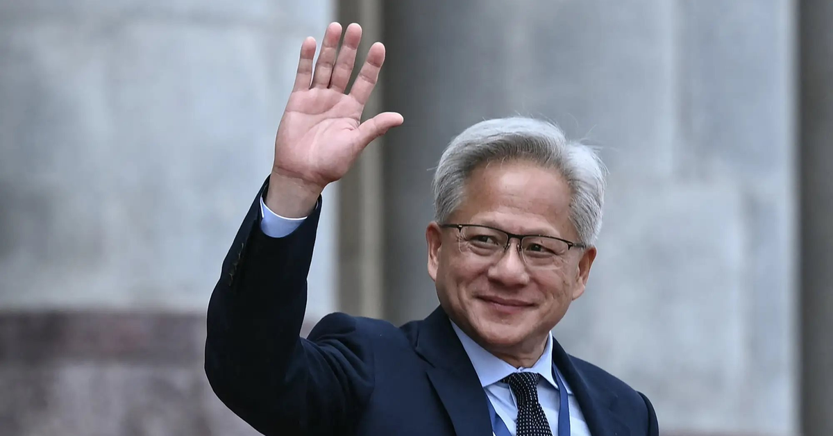 Tỷ phú Jensen Huang không quên làm một "thủ tục" giống hệt ở Việt Nam khi thăm Trung Quốc cùng ông Trump