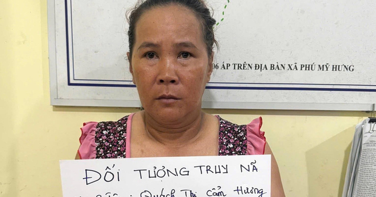 Bắt giữ Quách Thị Cẩm Hương sinh năm 1977