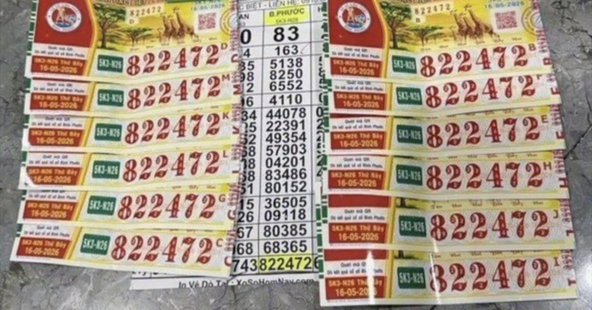 Mua 12 vé số, người đàn ông trúng độc đắc, đại lý đến tận nhà