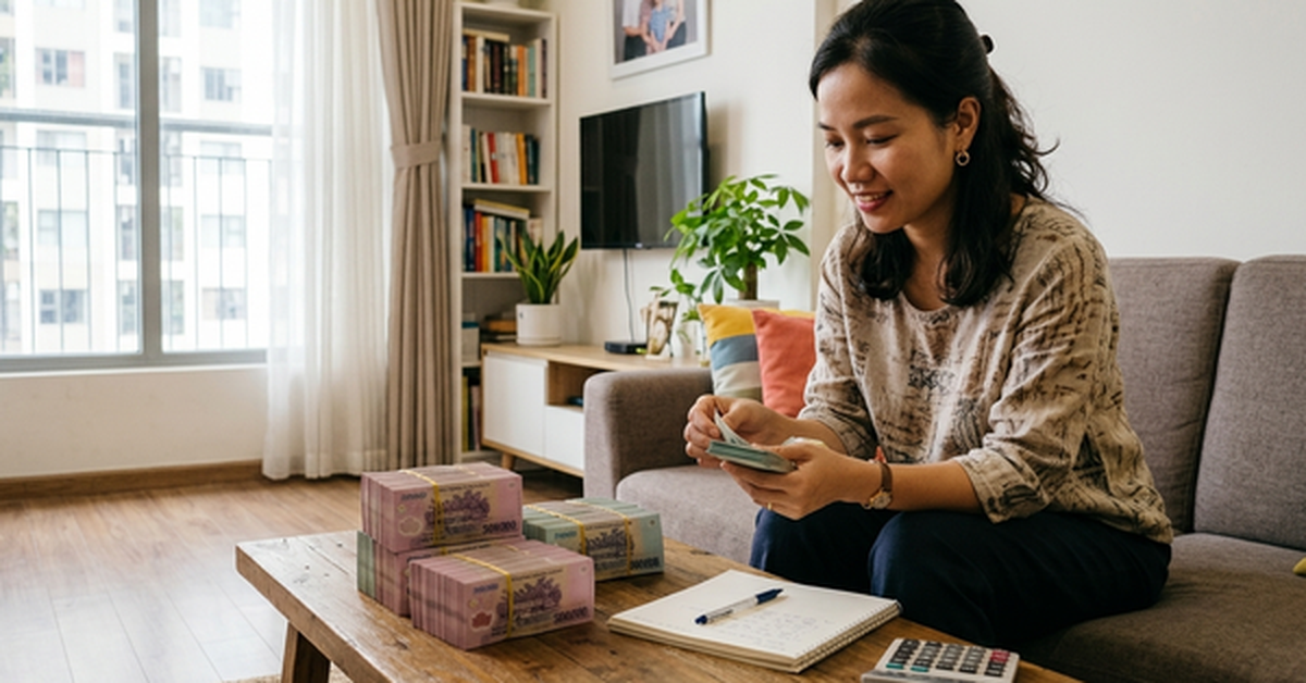 Thấy vợ ngồi giữa phòng khách đếm từng xấp tiền 500 ngàn, tôi kinh ngạc hỏi "Em trúng số à?", nghe câu trả lời mà tôi chết điếng