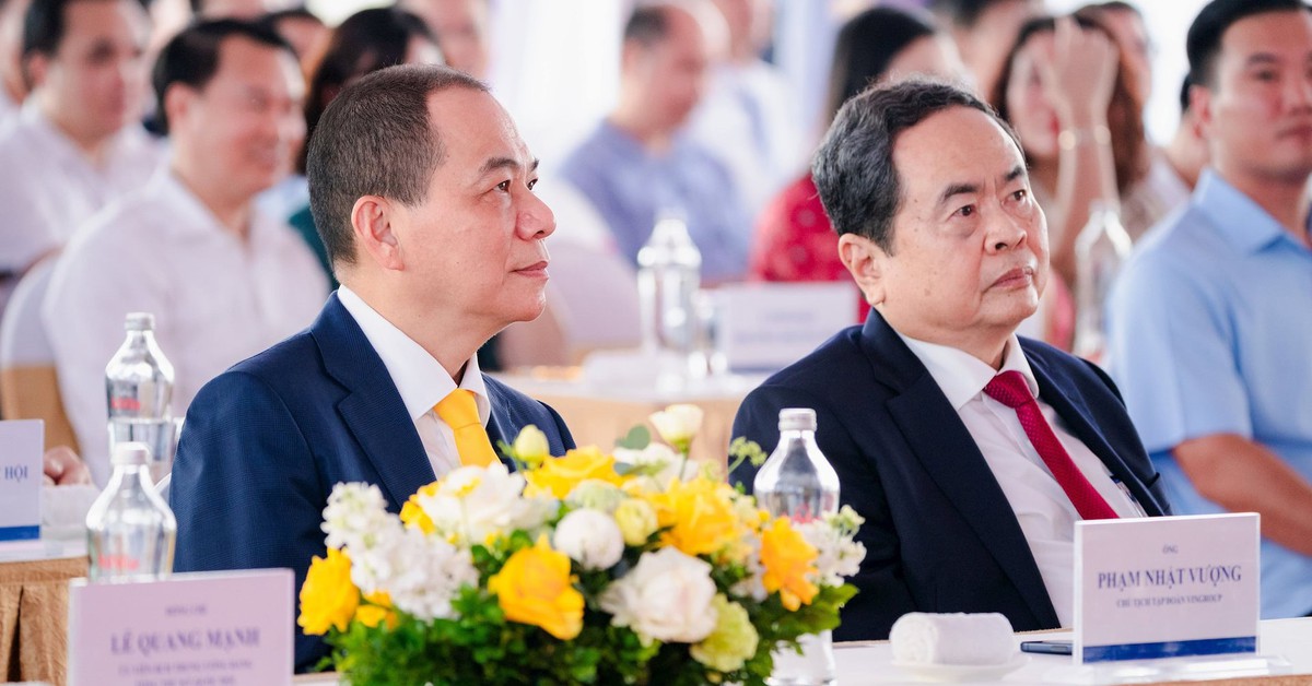 Tập đoàn của tỷ phú Phạm Nhật Vượng vừa khởi công dự án 6 tỷ USD tại HN, sử dụng UAV làm việc quan trọng