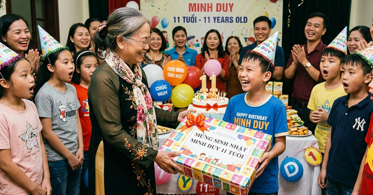 Sinh nhật 11 tuổi của con trai tôi, mẹ chồng tặng cháu một món quà lớn tới mức vợ chồng tôi lao đao vì nó