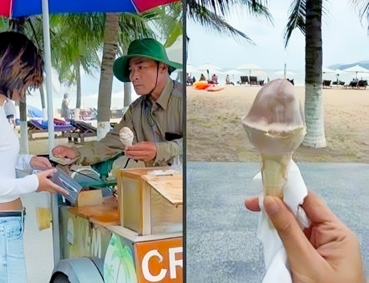 Bán kem 100.000 đồng/cây cho du khách, người đàn ông bị tạm giữ xe