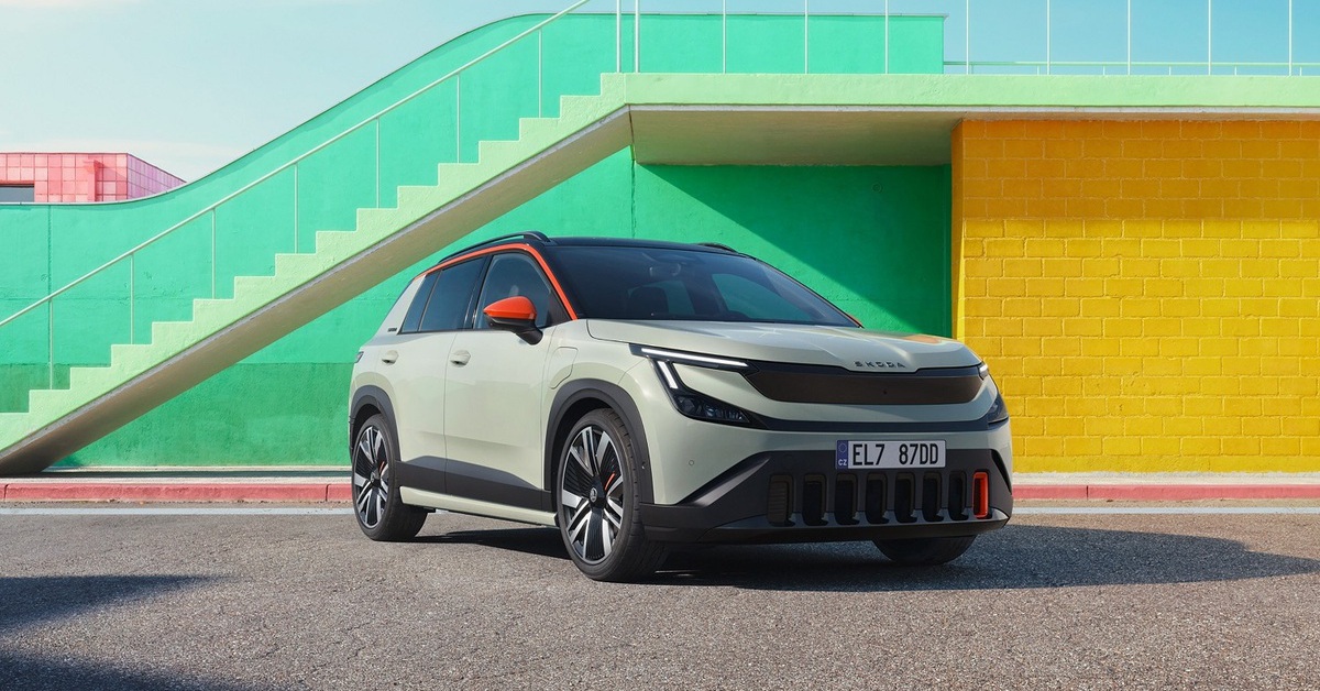 Skoda Epiq có giá từ 880 triệu đồng, phạm vi di chuyển đạt 438 km/lần sạc
