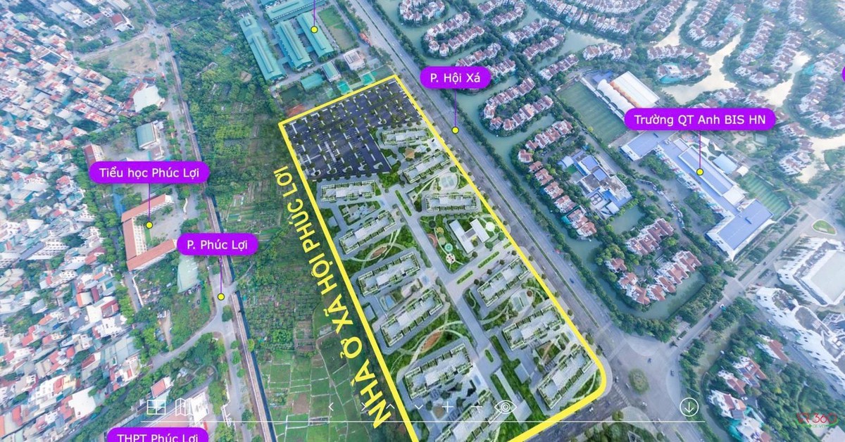 Hà Nội sẽ có dự án nhà ở xã hội hơn 1.900 căn cạnh khu nhà giàu Vinhomes Riverside