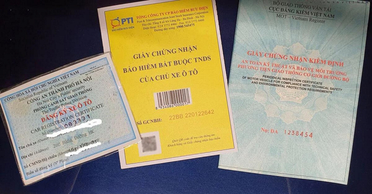 Từ 18/5, 4 loại giấy tờ đăng kiểm chính thức thay bằng dữ liệu số