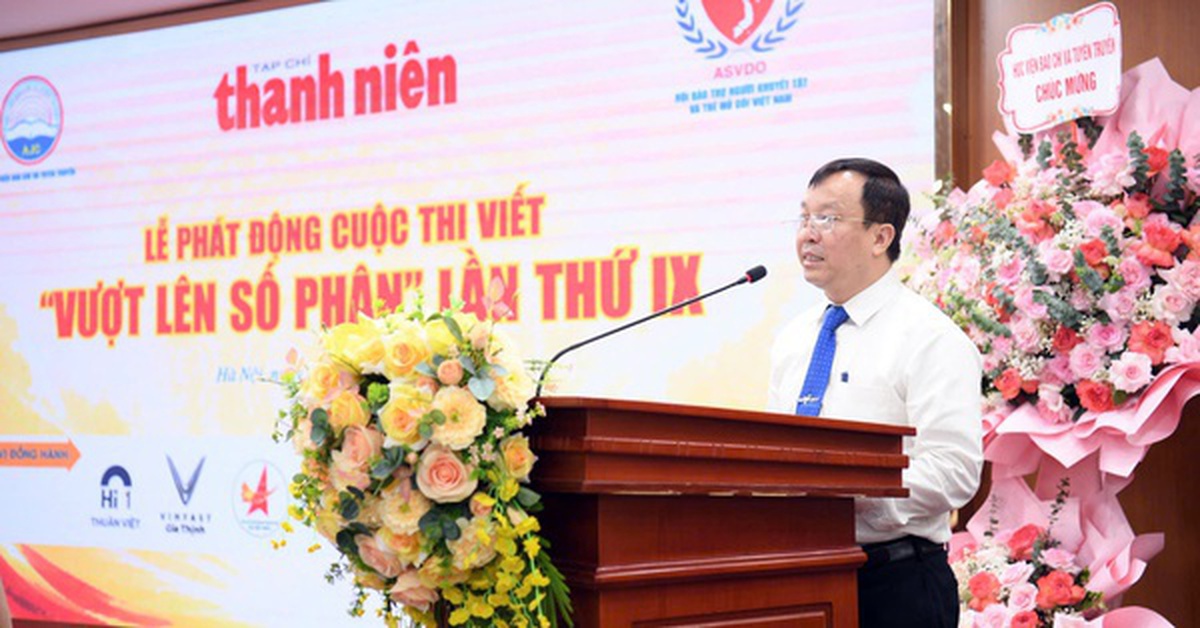 Phát động Cuộc thi viết “Vượt lên số phận” lần thứ IX