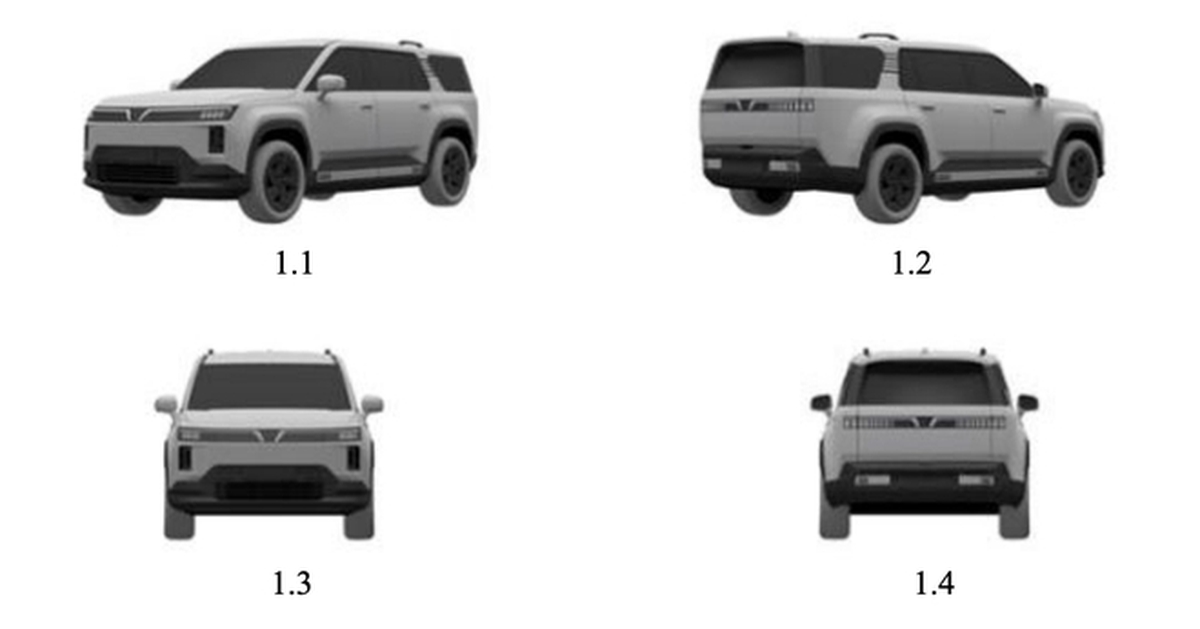 VinFast sắp tung 2 SUV cỡ lớn mới: Xe to ngang VF 9, một mẫu giống VF 8