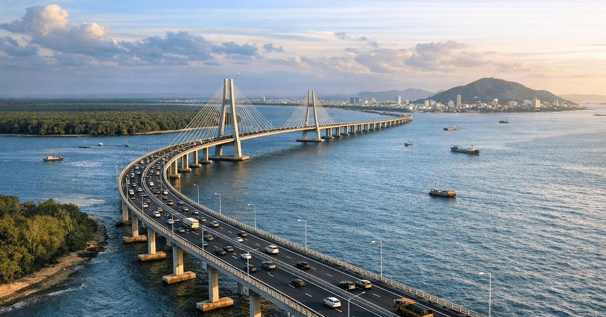 Công trình hầm – cầu vượt biển đầu tiên trong lịch sử, tích hợp 2 đảo nhân tạo 3,4 tỷ USD đặt tại thành phố giàu nhất Việt Nam do Vingroup đầu tư sắp đạt cột mốc quan trọng