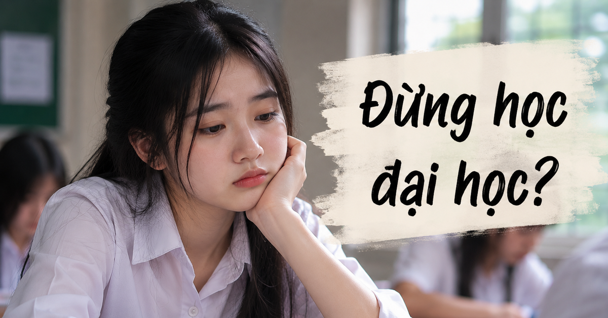 Thầy giáo Hà Nội “phán” một câu gây tranh cãi: Đừng vì sĩ diện mà nhét con vào đại học làm gì