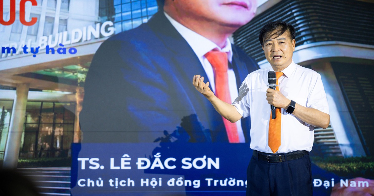 Không có niềm tin, sinh viên ra trường không làm được việc, thì trường đẹp mấy, nói hay mấy cũng vô nghĩa
