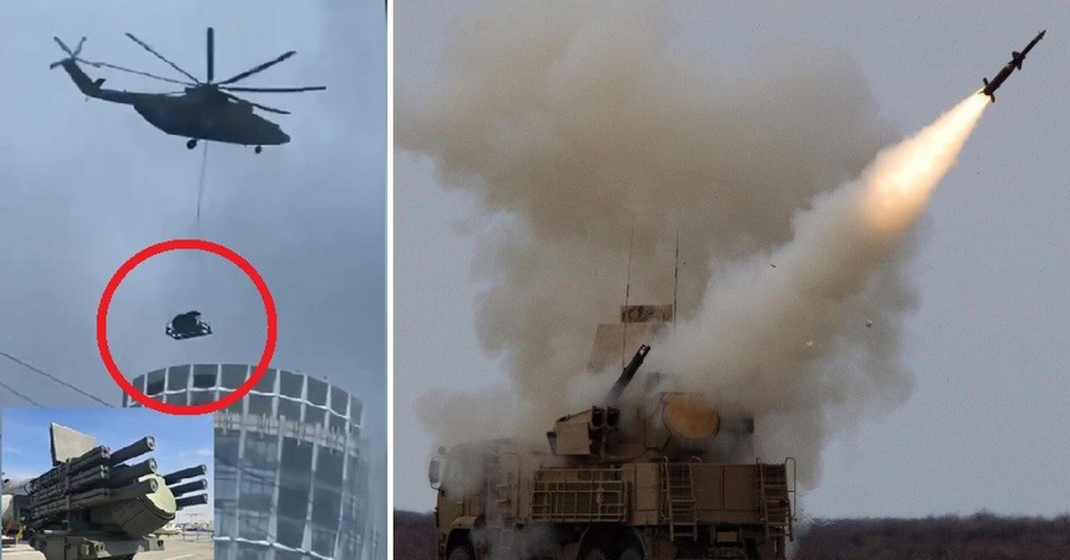 Nga triển khai hệ thống phòng không Pantsir tại Moscow để đối phó UAV ...