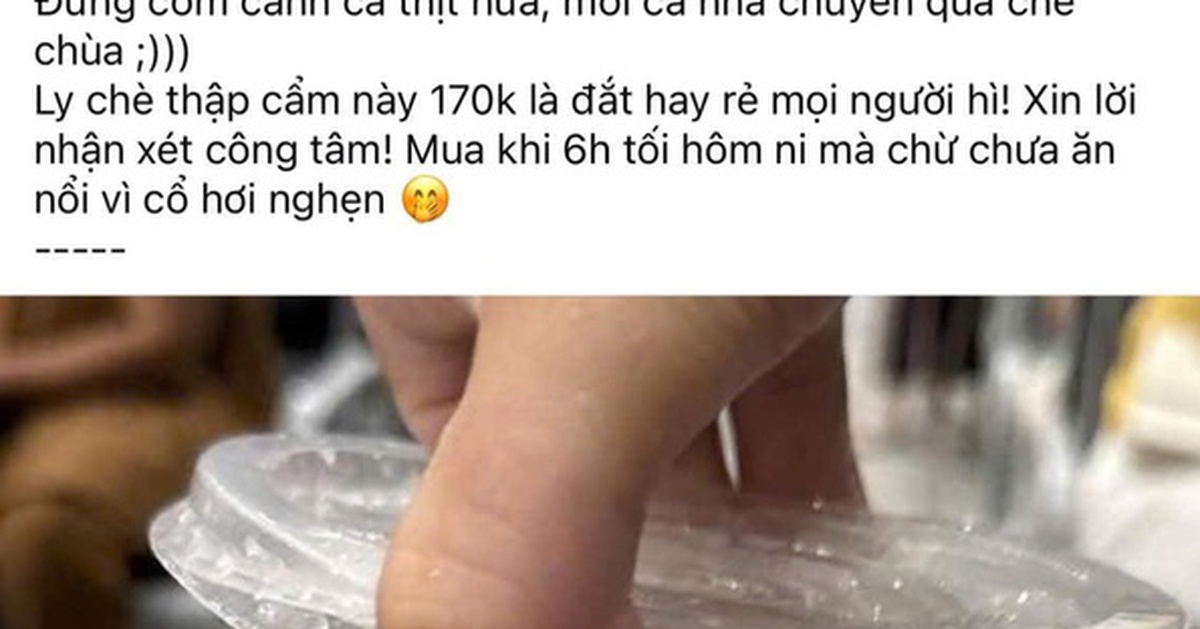 Ly chè 170.000 đồng ở Huế gây tranh cãi: Chủ quán lên tiếng
