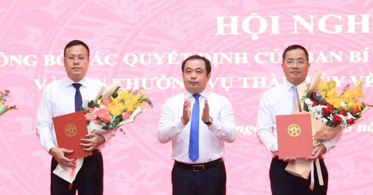 Điều động, bổ nhiệm nhiều cán bộ chủ chốt ở Hà Nội và 3 tỉnh