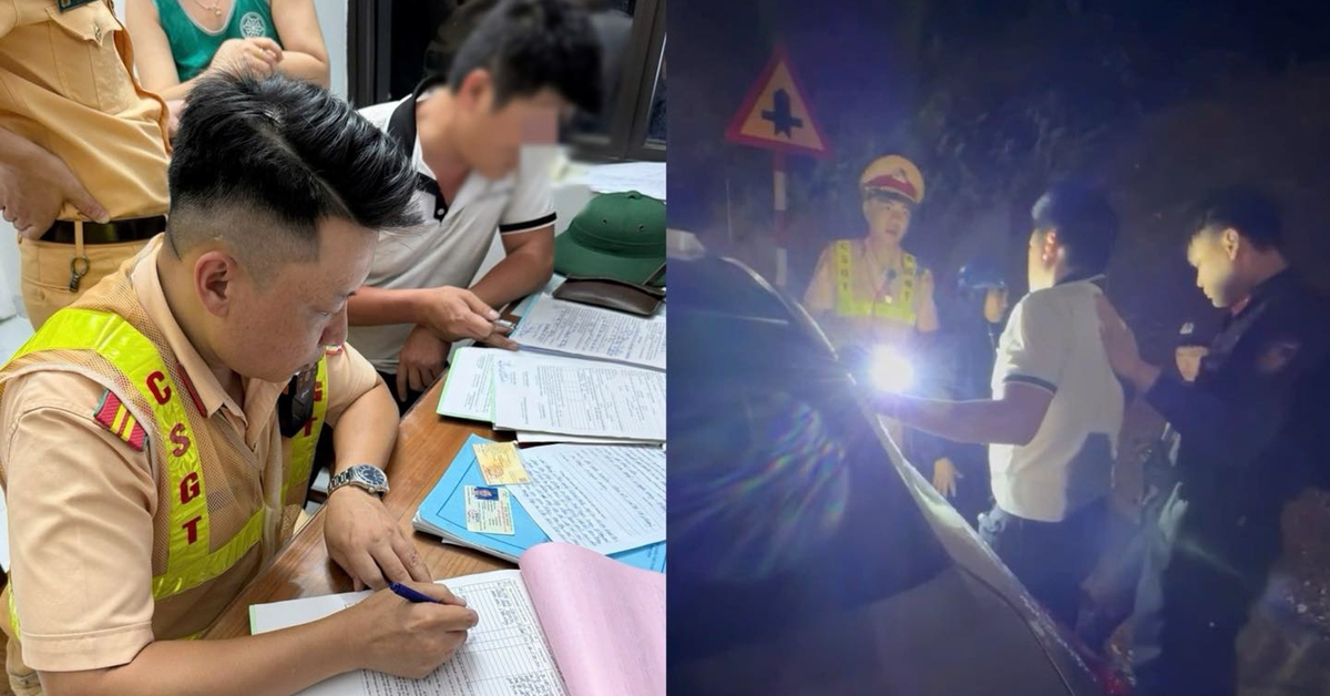 Thấy chốt đo nồng độ cồn, tài xế khóa xe rồi bò ra ghế sau nằm ngủ